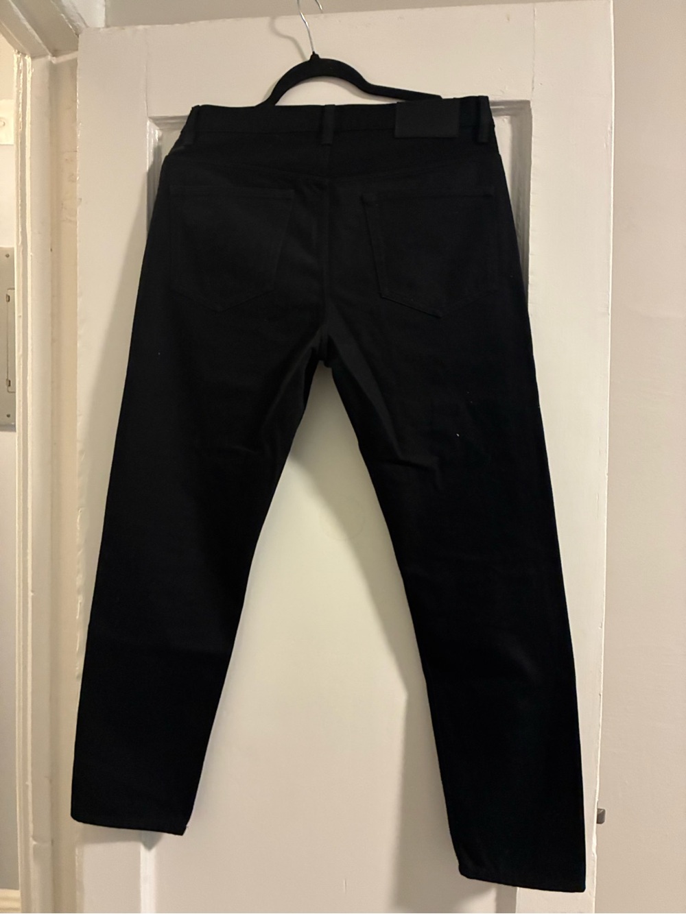 Theory Men's Straight Jeans in Black